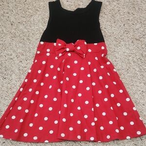 Polka Dot Dress with Bow